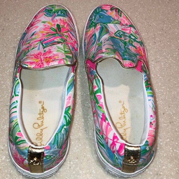 Lilly Pulitzer Julie Sneaker - Lilly of the Jungle - Picture 5 of 6